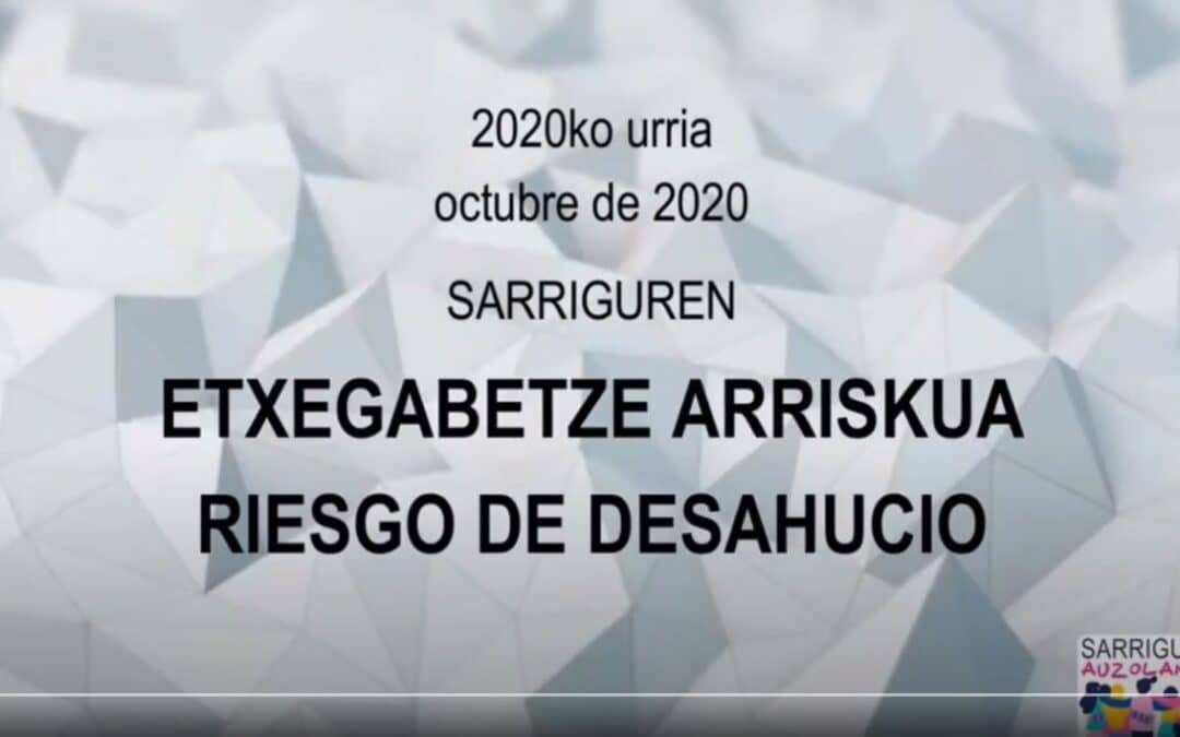 Peligro de desahucio