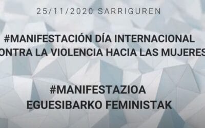 Valoración manifestación contra los malos tratos/Eguesibarko feministak